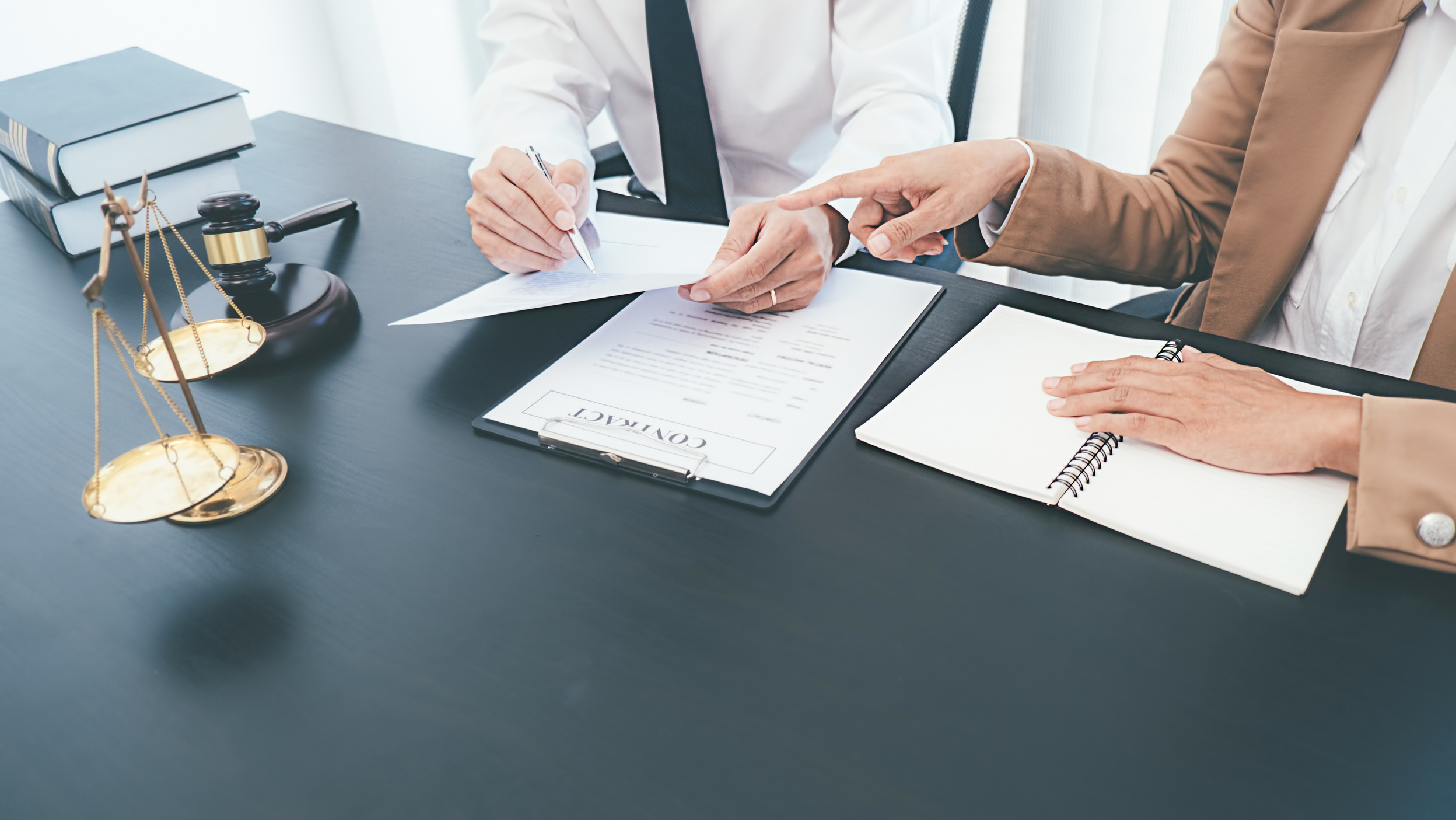 Signing of Agreement in the Legal Office